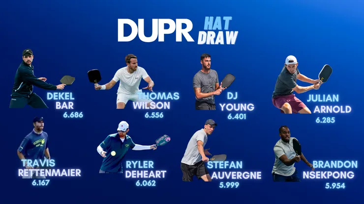 DUPR Hat Draw